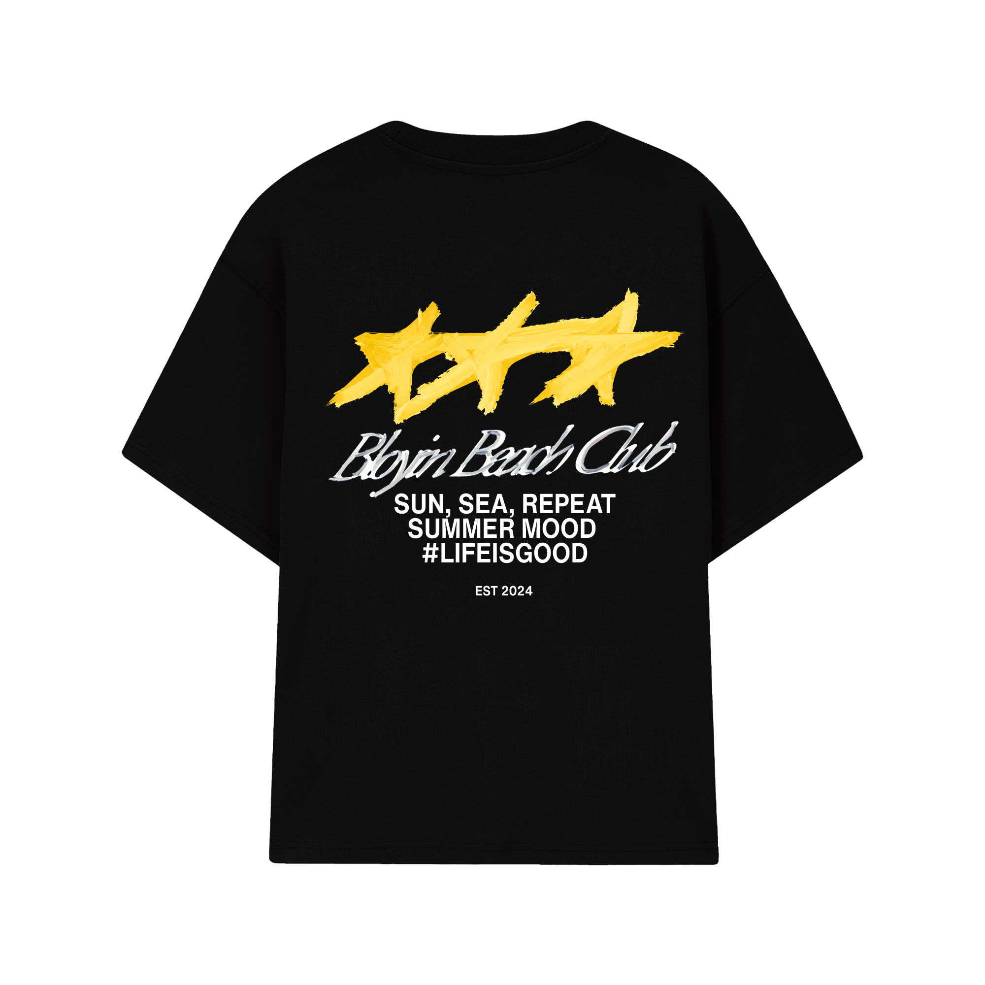Bloyin Beach Club Tee (Negro)