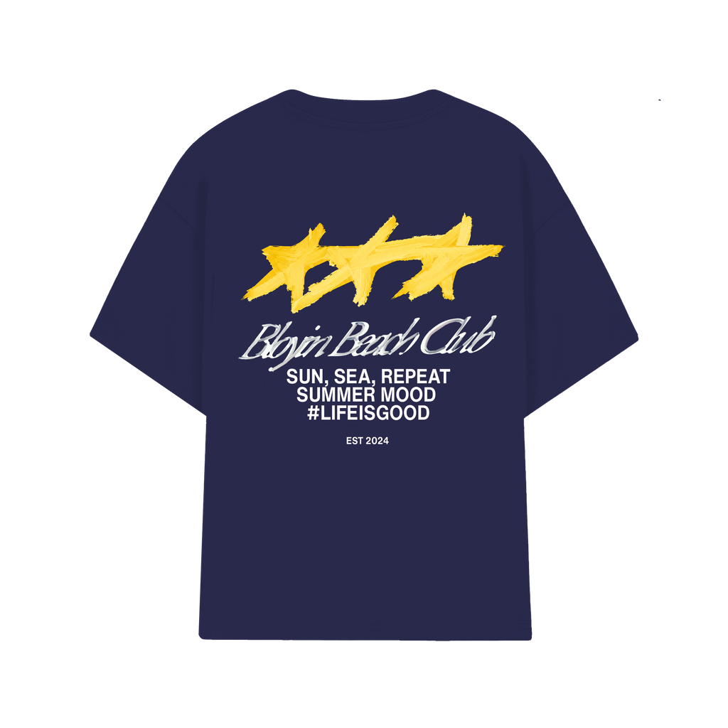 Bloyin Beach Club Tee (Azul marino)