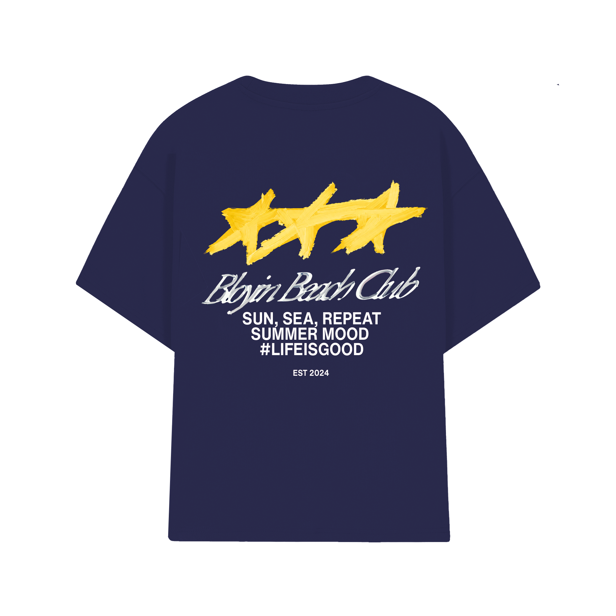 Bloyin Beach Club Tee (Azul marino)