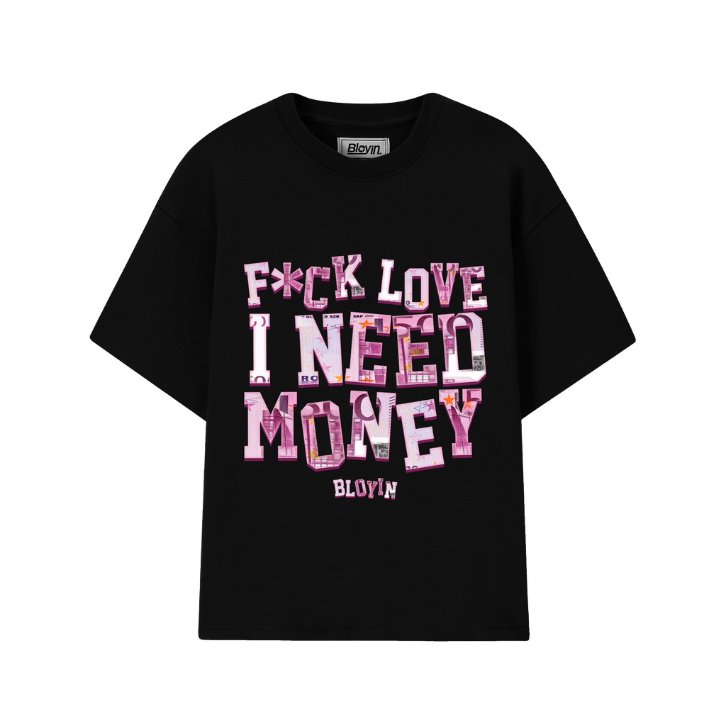 Bloyin Bills Tee (Negro)