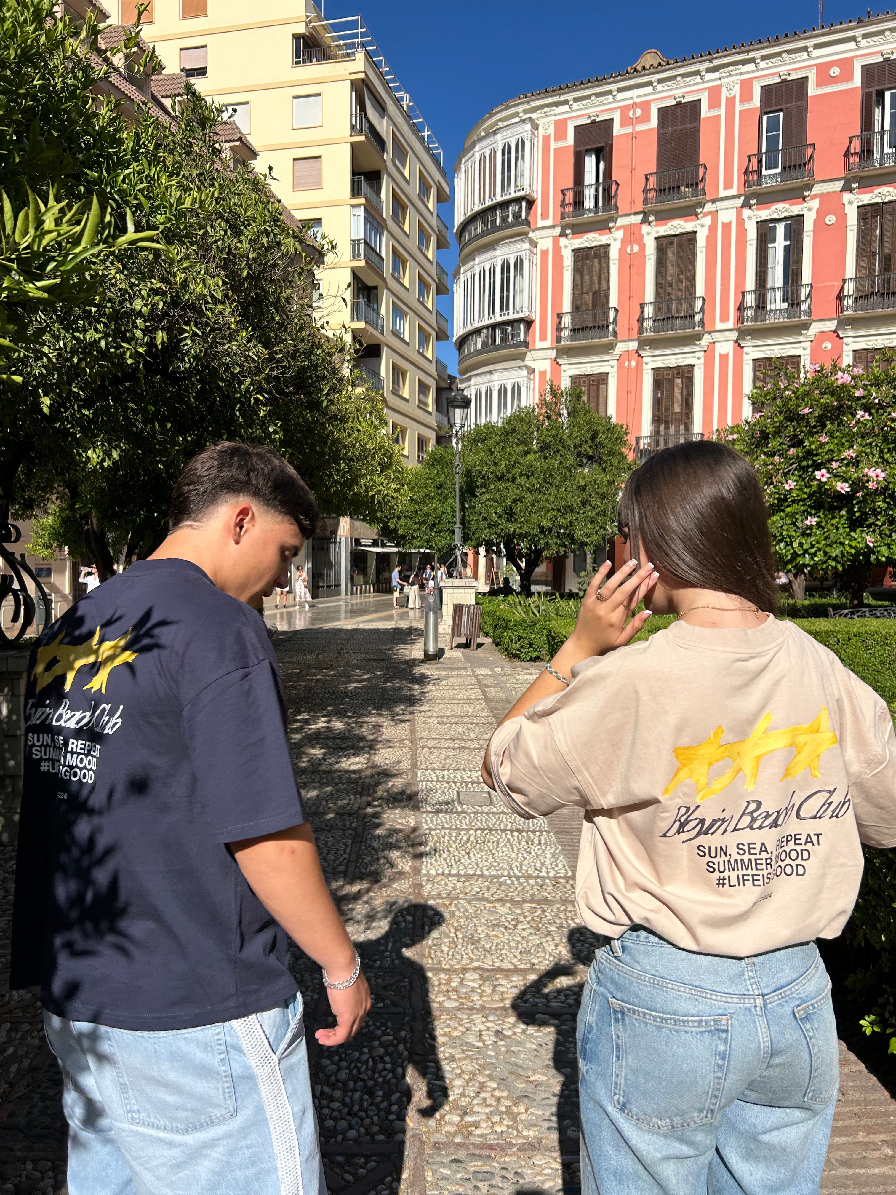 Bloyin Beach Club Tee (Beige)