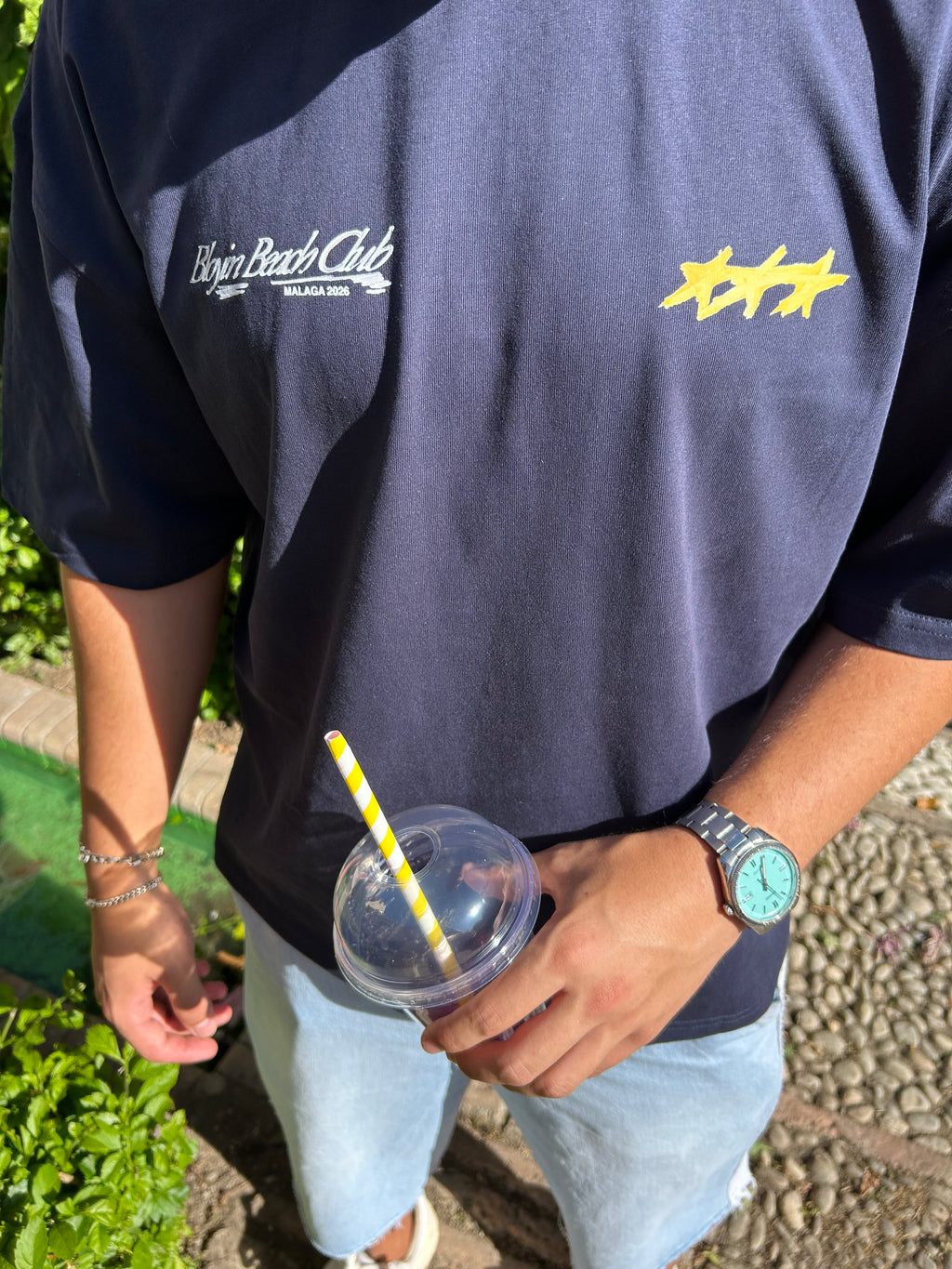 Bloyin Beach Club Tee (Azul marino)