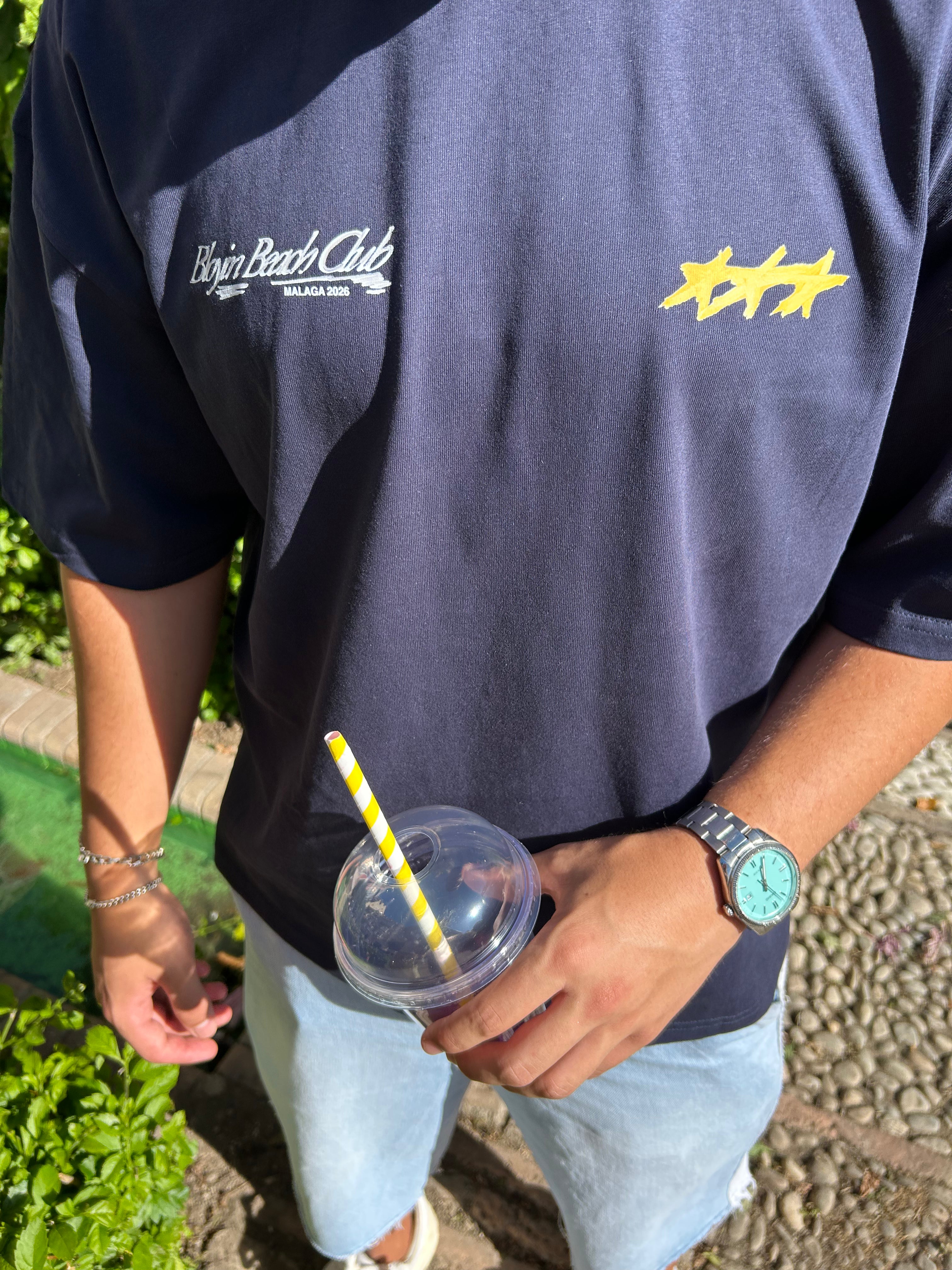 Bloyin Beach Club Tee (Azul marino)