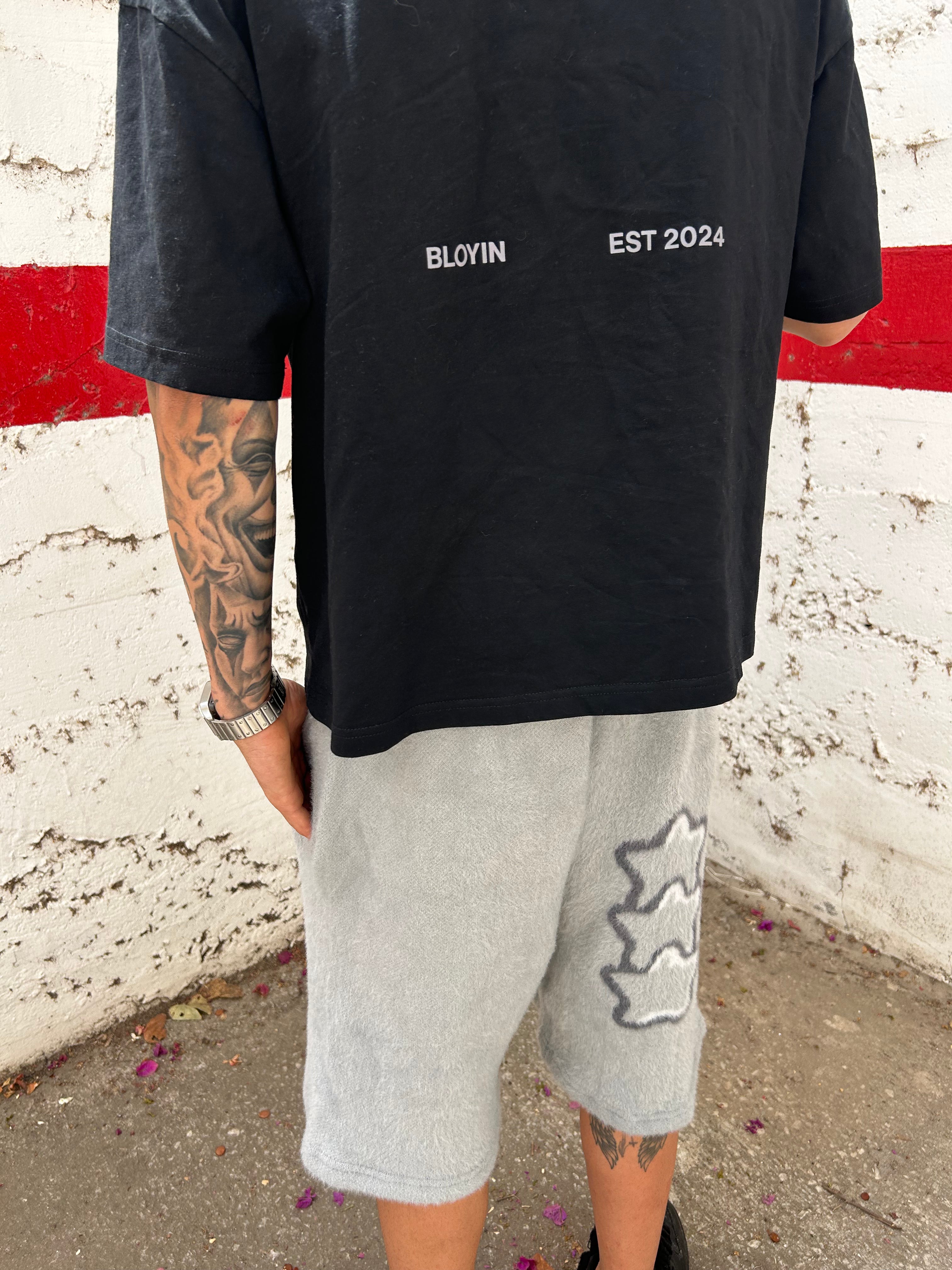 MOHAIR JORTS BLOYIN (Gris)