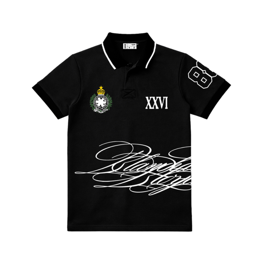 Bloyin x Blandchard Polo (Negro)