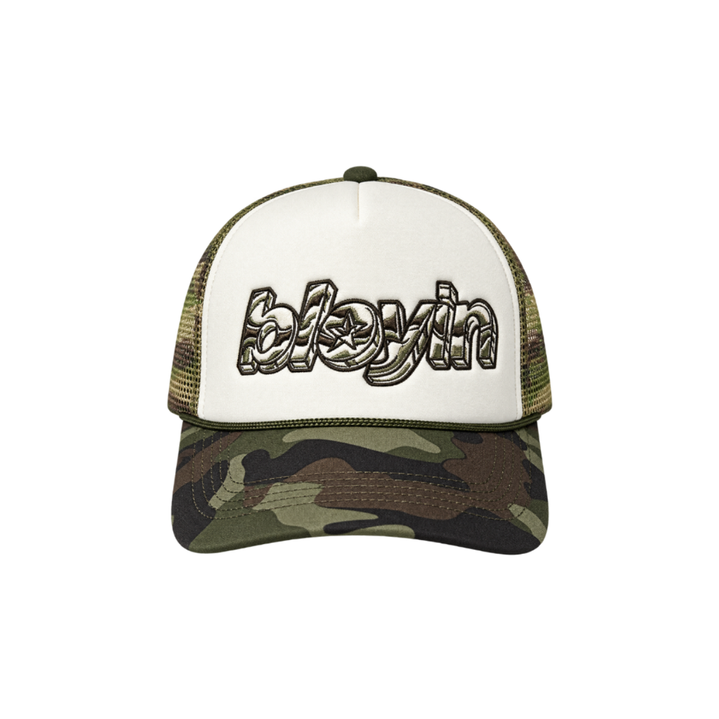 Gorra Trucker BLOYIN (Camuflaje)