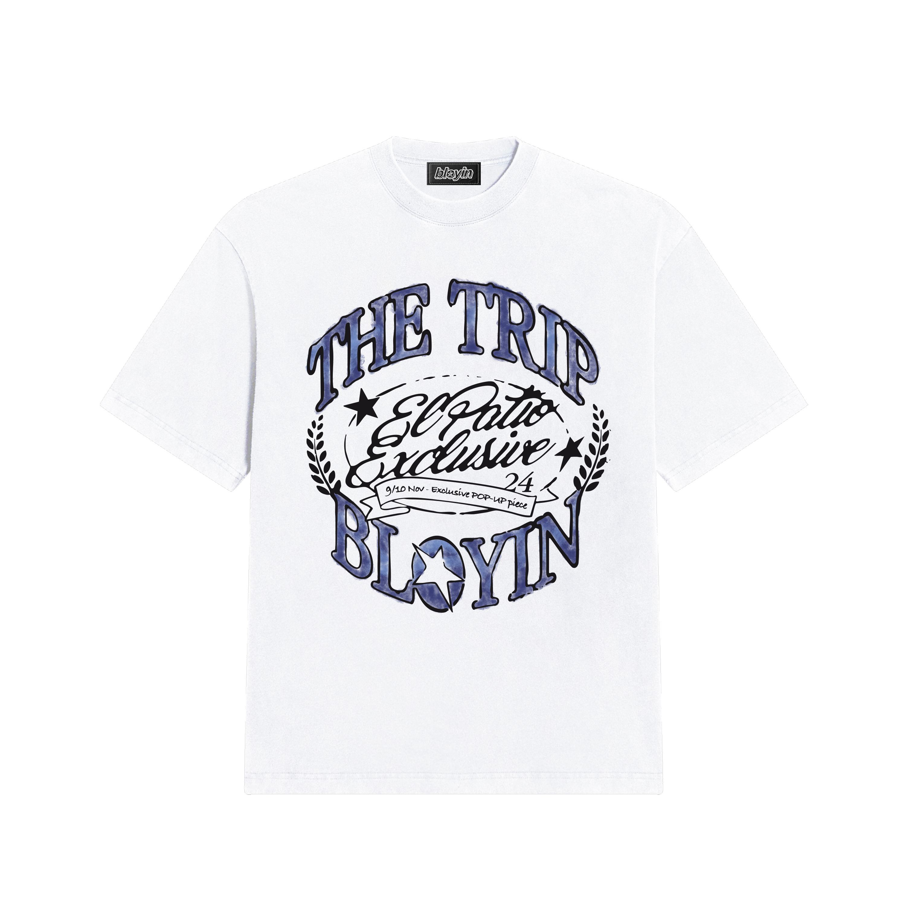 Camiseta exclusiva Bloyin x The trip.